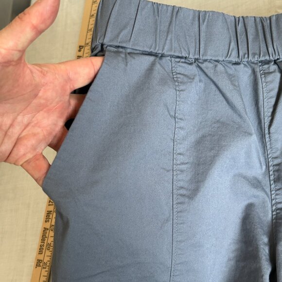Duluth Pants Womens 6 Short Chino Trouser Pull On Wide Leg Baggy Work Stretch - Picture 3 of 14